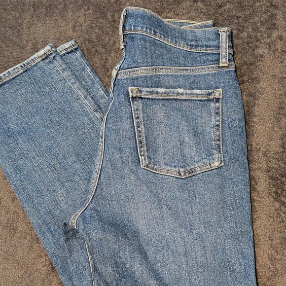 Old Navy Sky-Hi Straight Jeans, Women's Size 4 - Picture 4 of 4